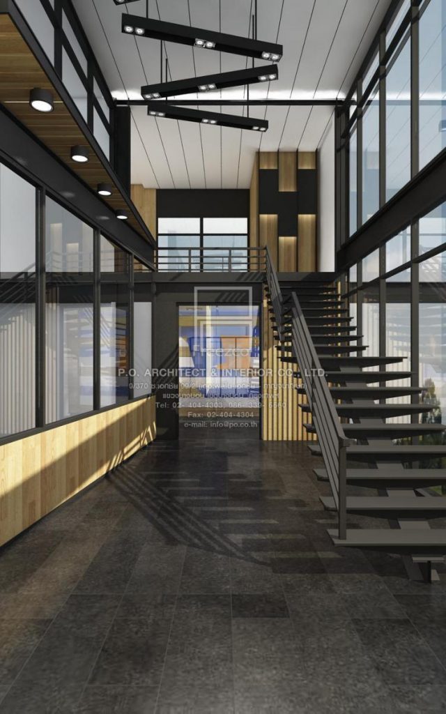 แต่งสำนักงาน Industrial Loft Style