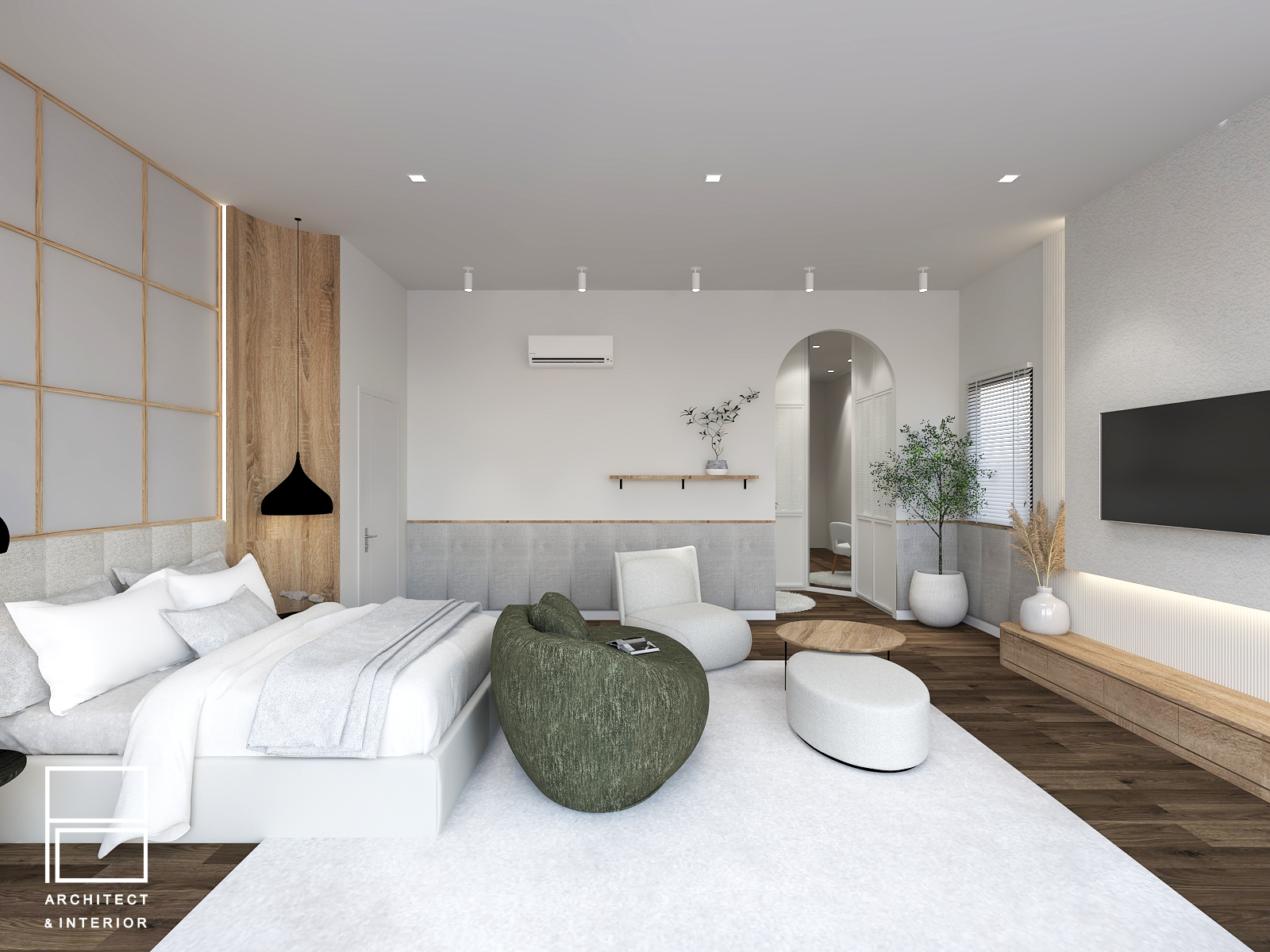 10 Master bedroom - Modern Japanese