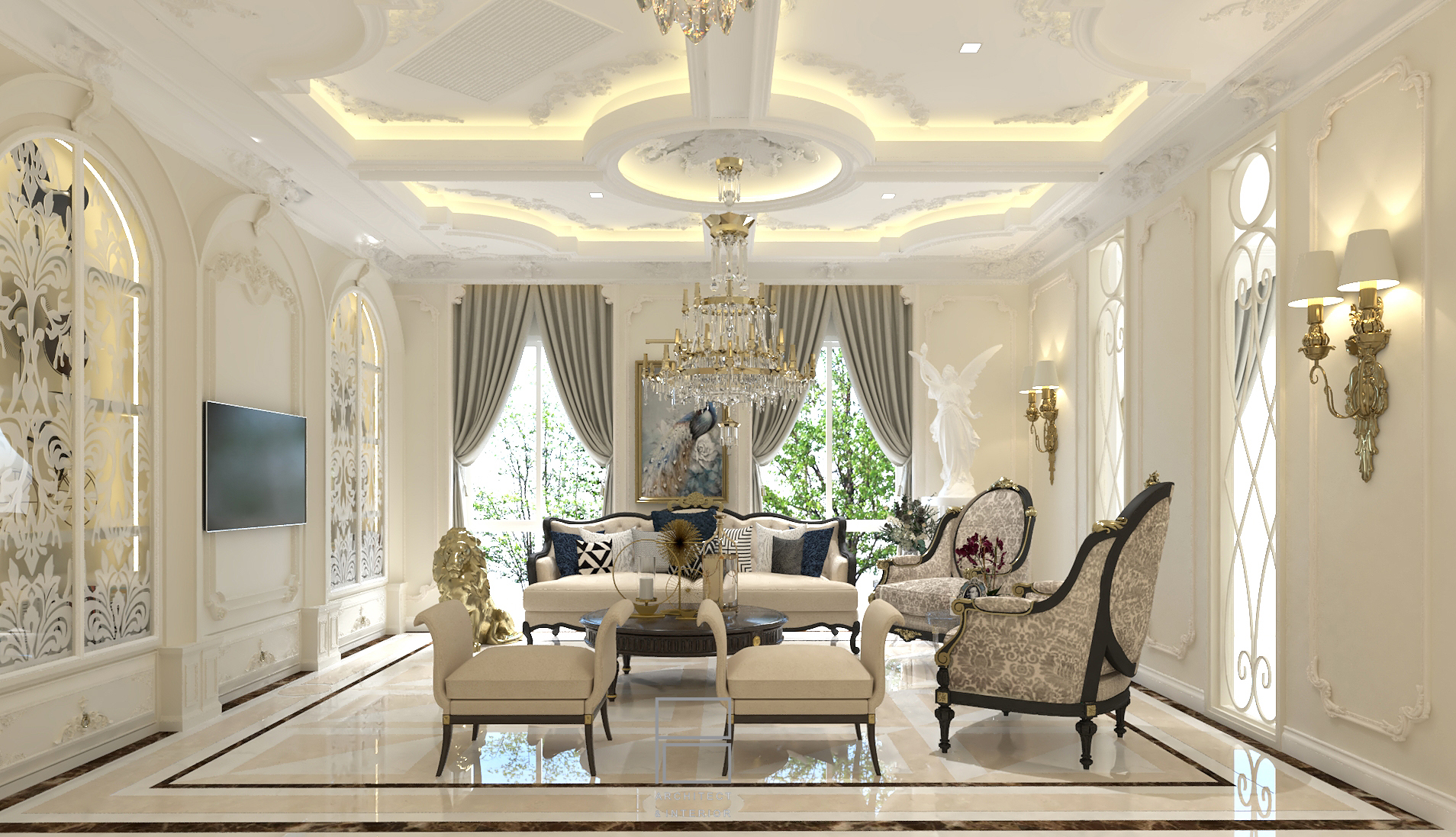 12 Living room - neo classic