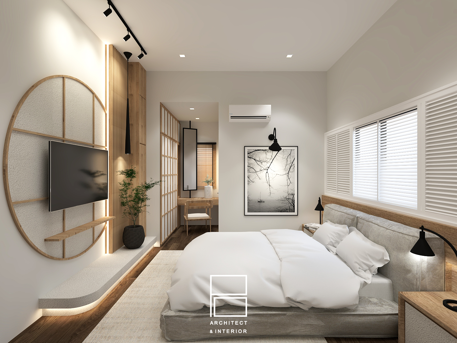 13 bedroom2 - Modern Japanese