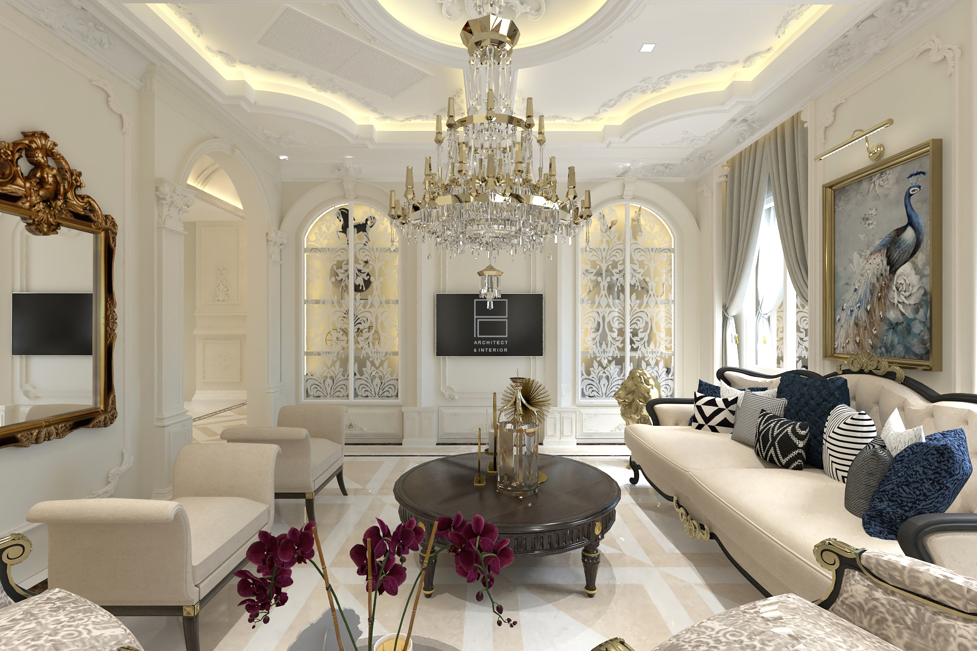 13 living room - neo classic