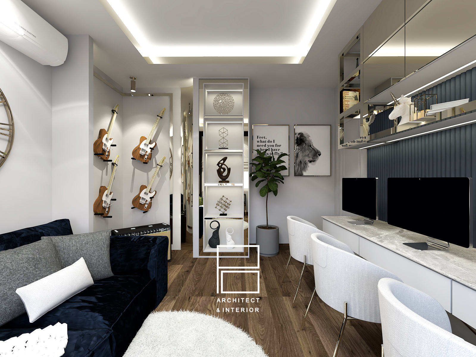 14 Working room - Modern luxury