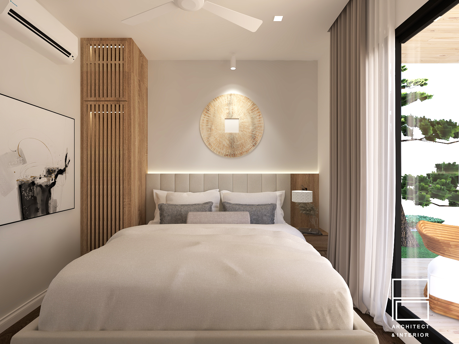 14 bedroom3 - Modern Japanese