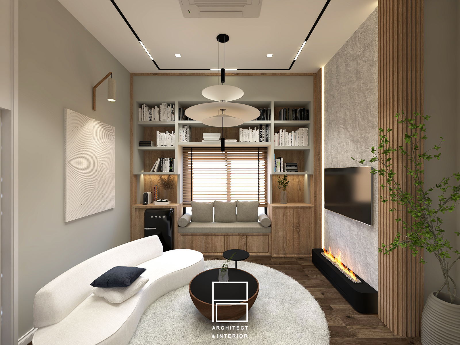 16 Family room - Modern Japanese