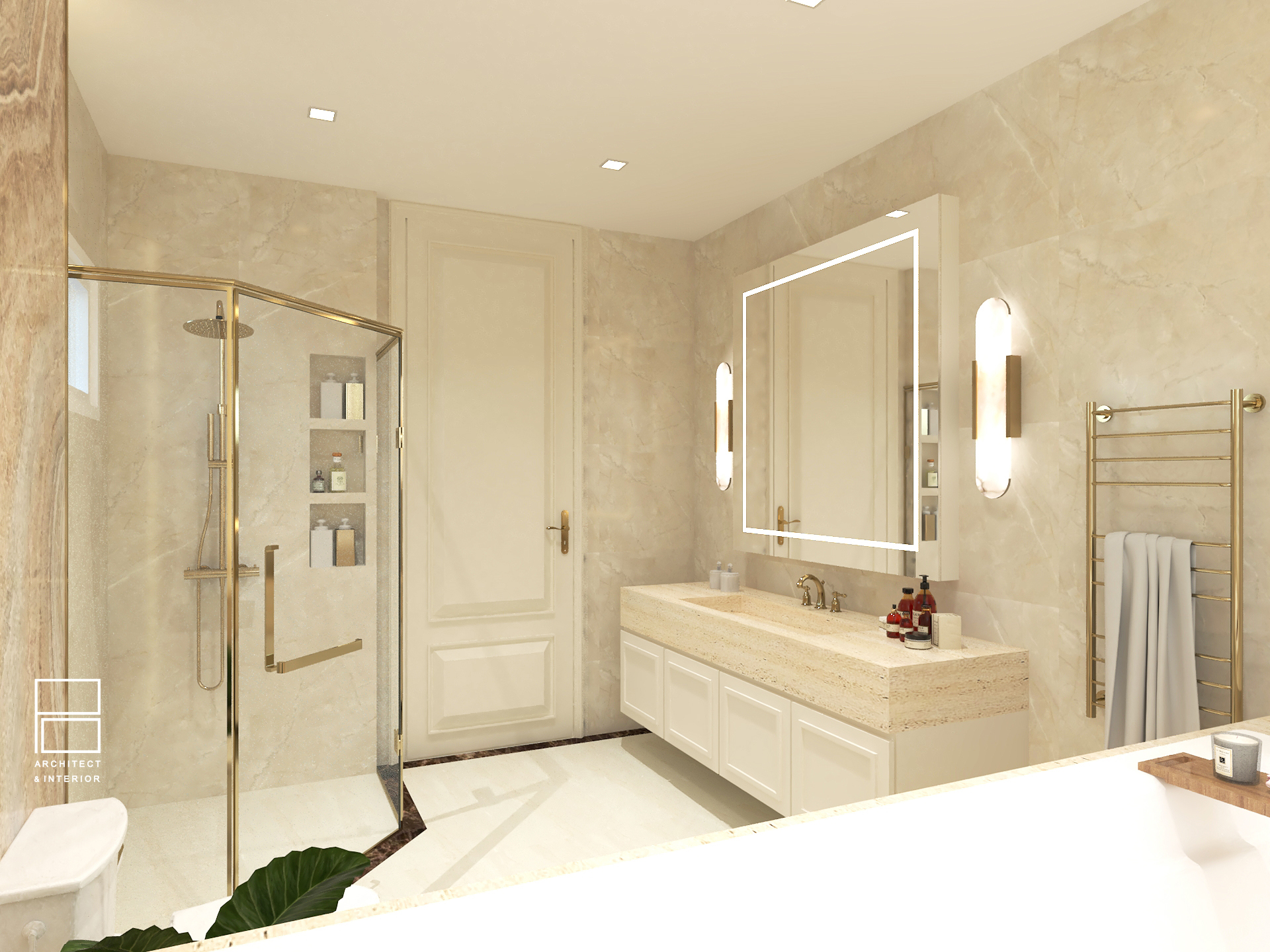 26 Master bathroom