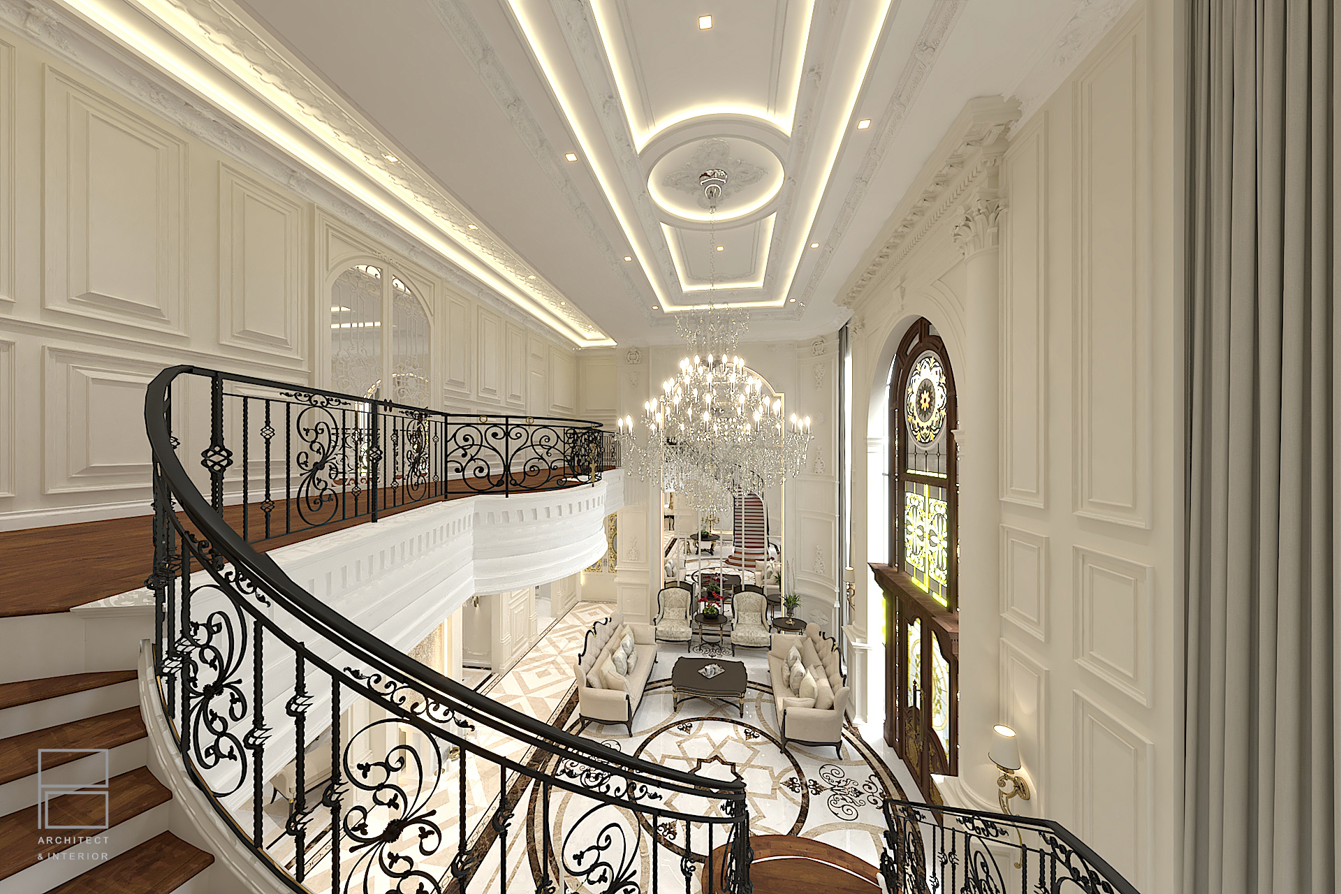 3 Entrance hall - neo classic