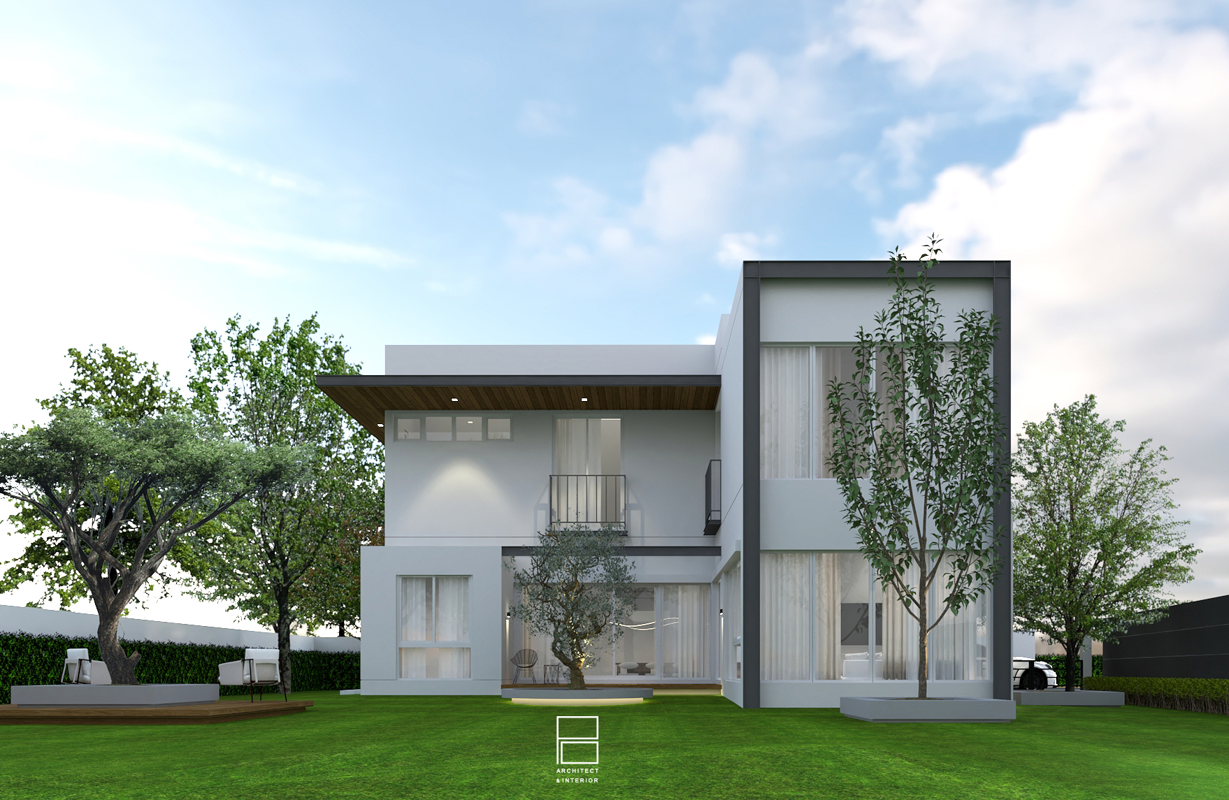 3 Exterior house - Modern