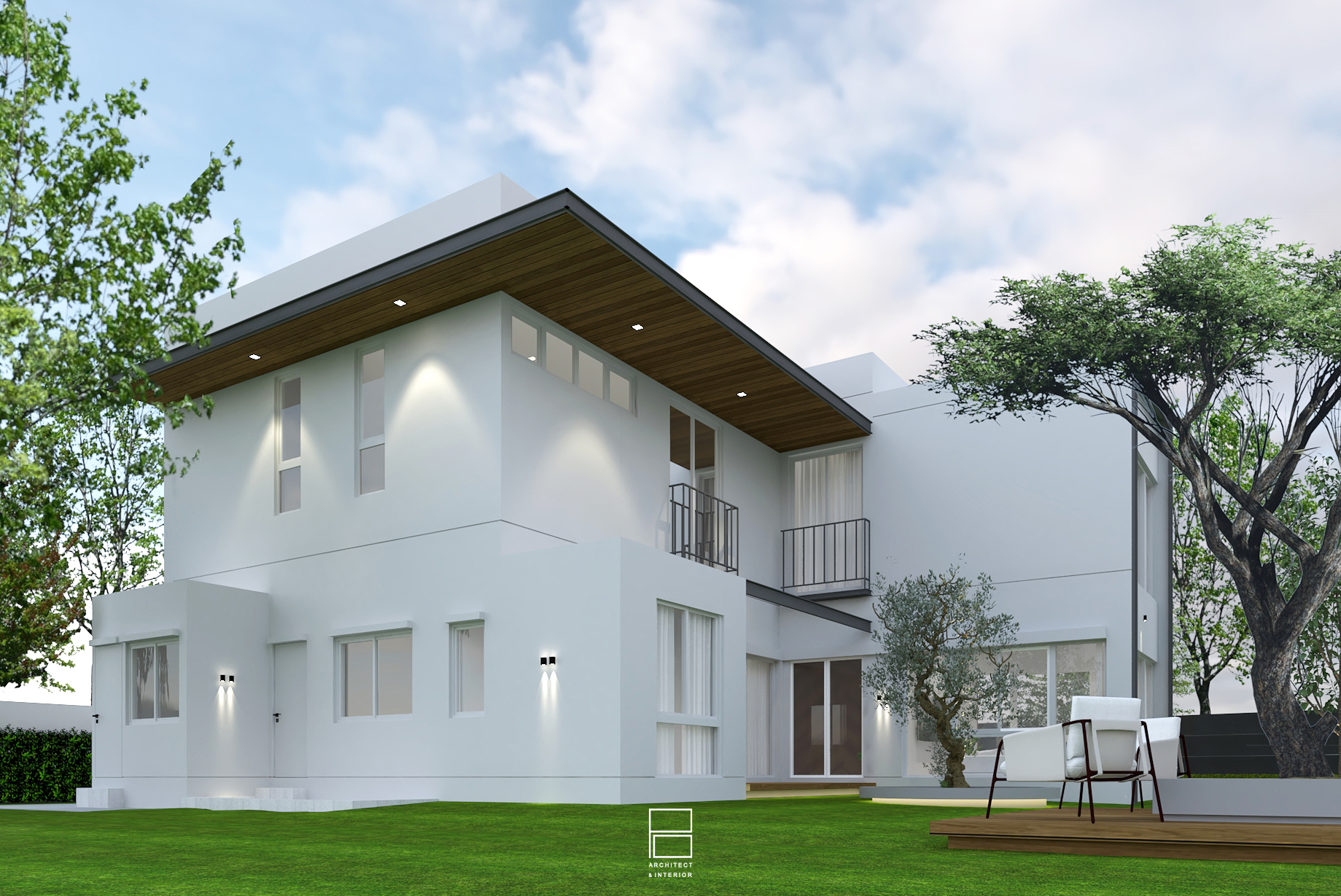 4 Exterior house - Modern