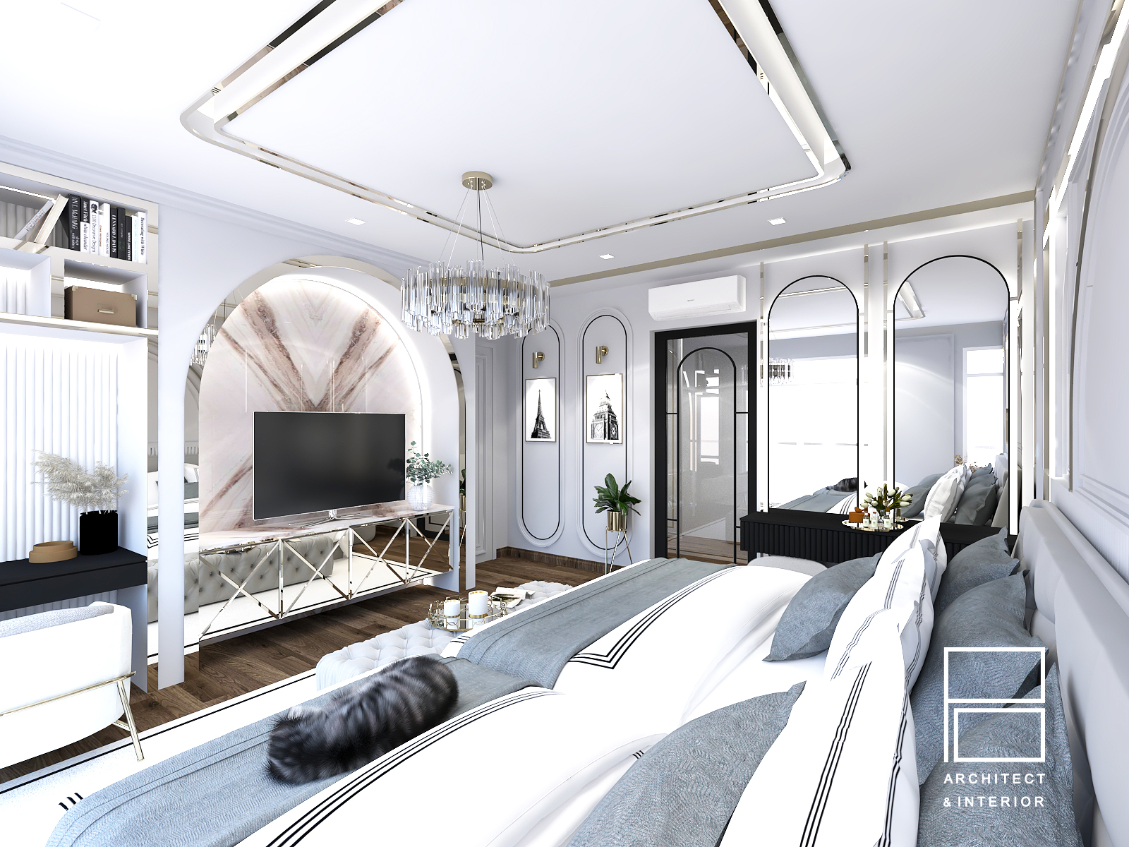 4 Master bedroom - Modern luxury