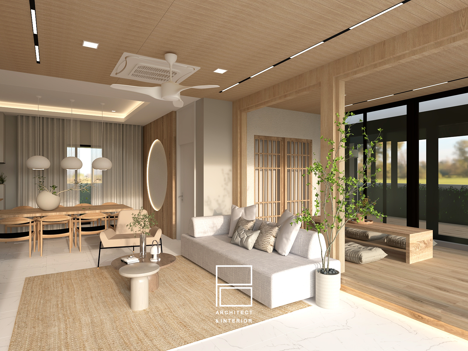 5 Living room - Modern Japanese