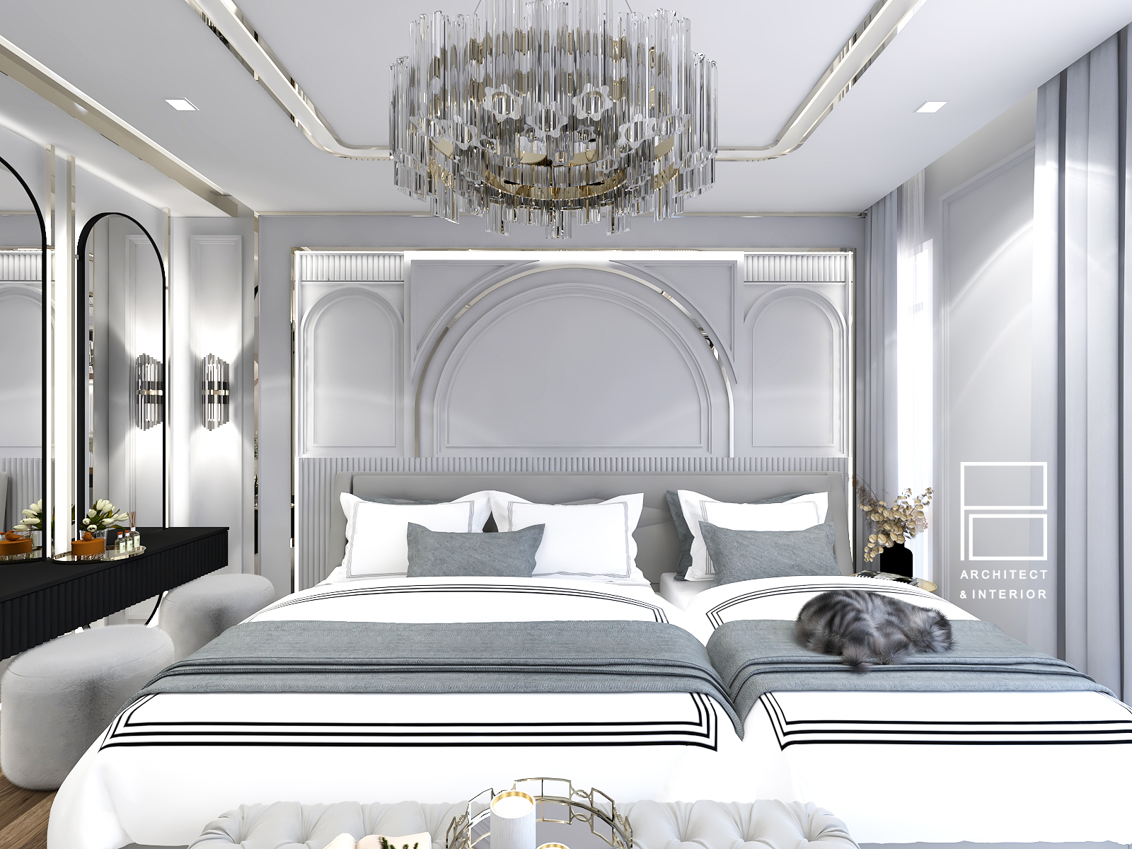 5 Master bedroom - Modern luxury