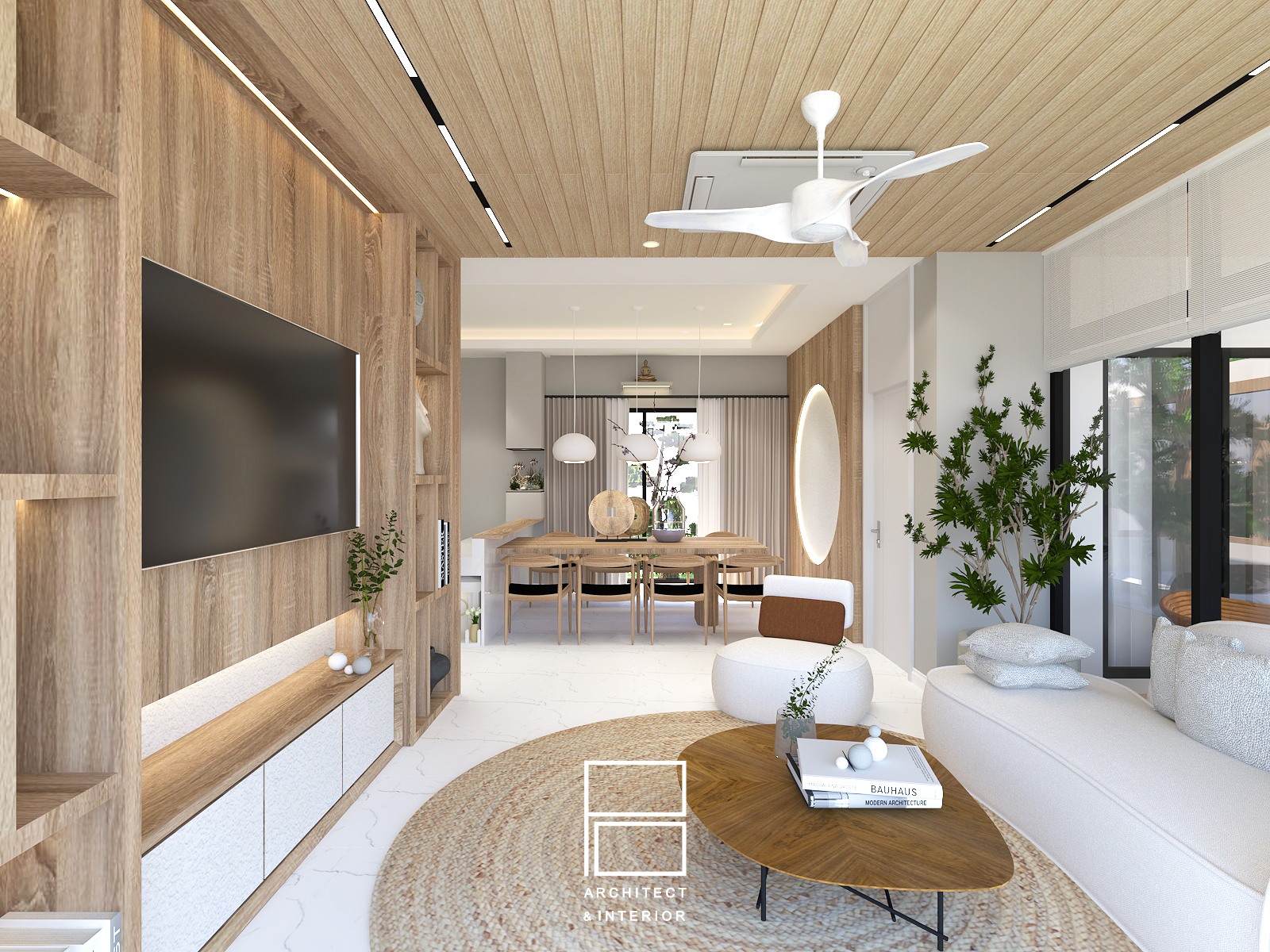 6 Living room - Modern Japanese