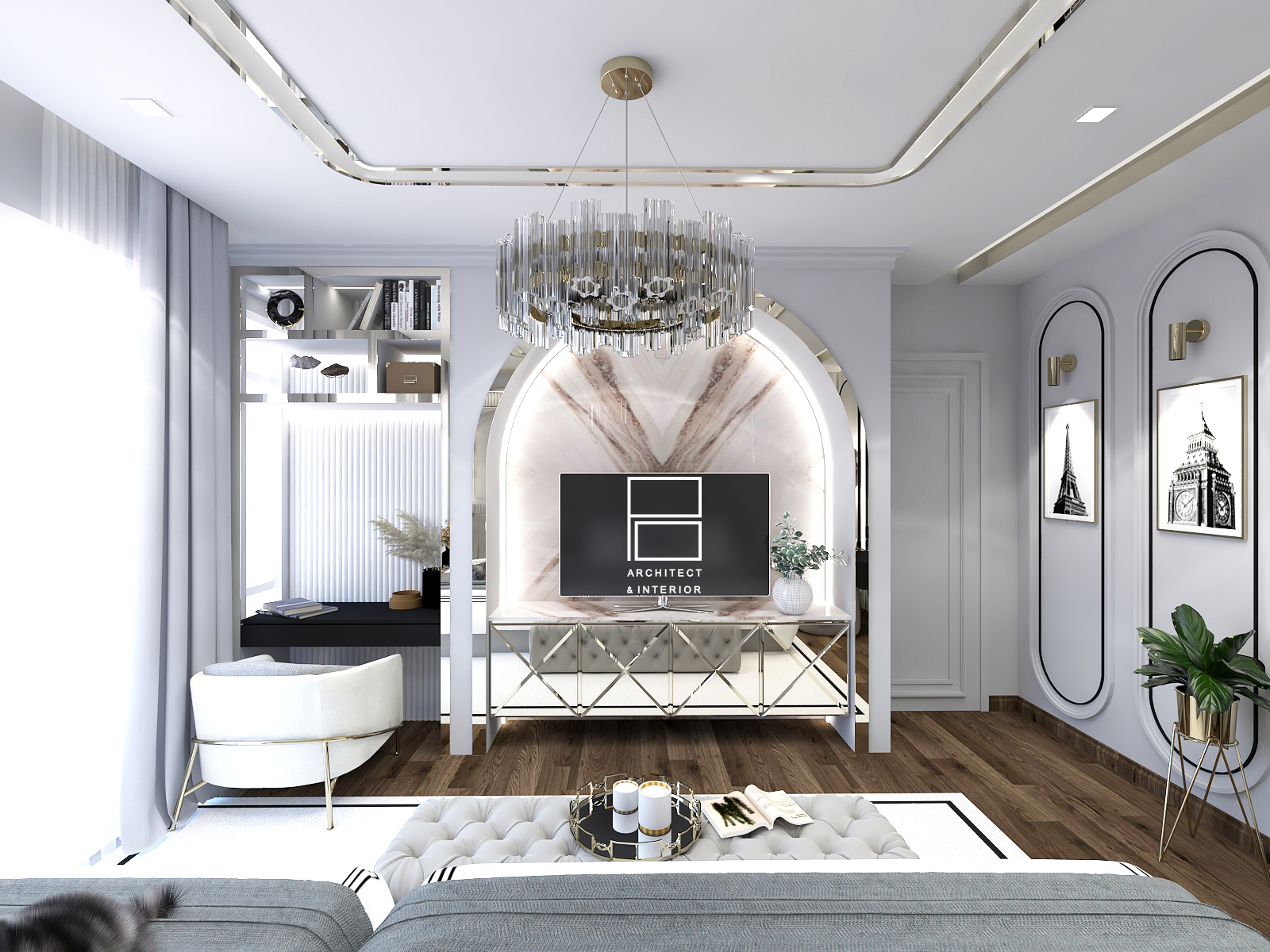 6 Master bedroom - Modern luxury