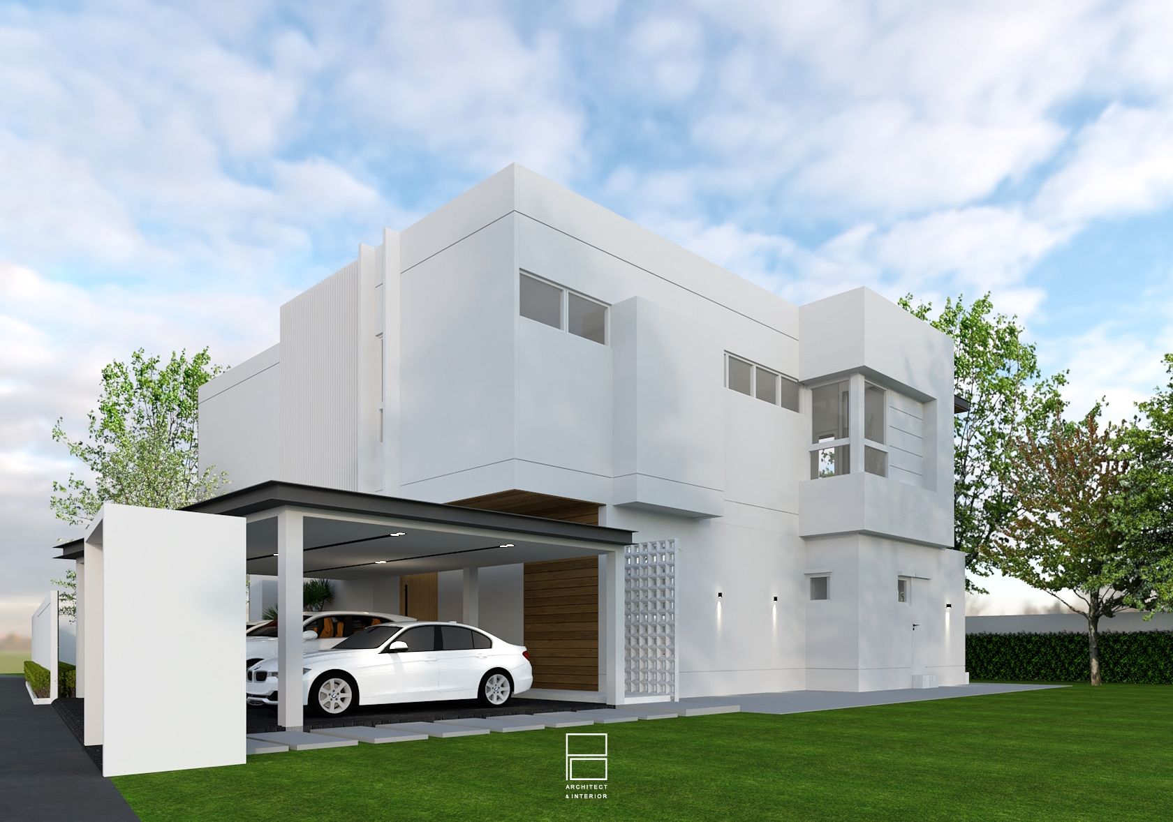 7 Exterior house - Modern