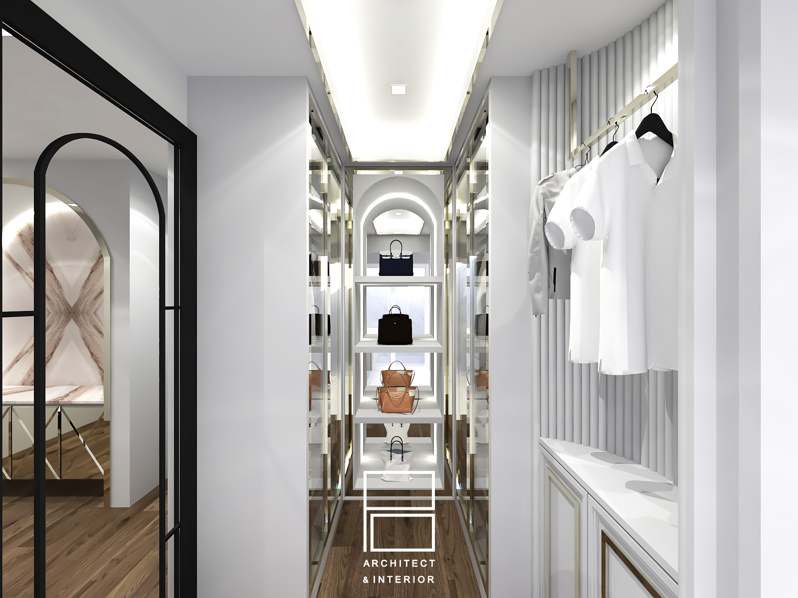 7 walk-in closet - Modern luxury