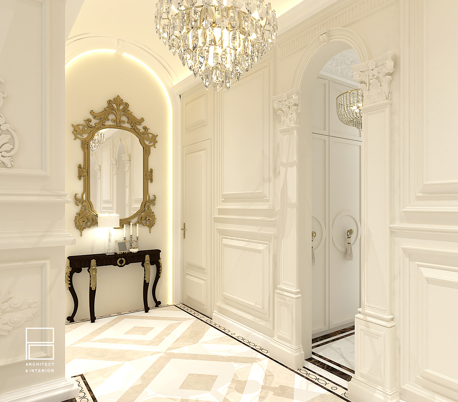 8 Entrance hall - neo classic