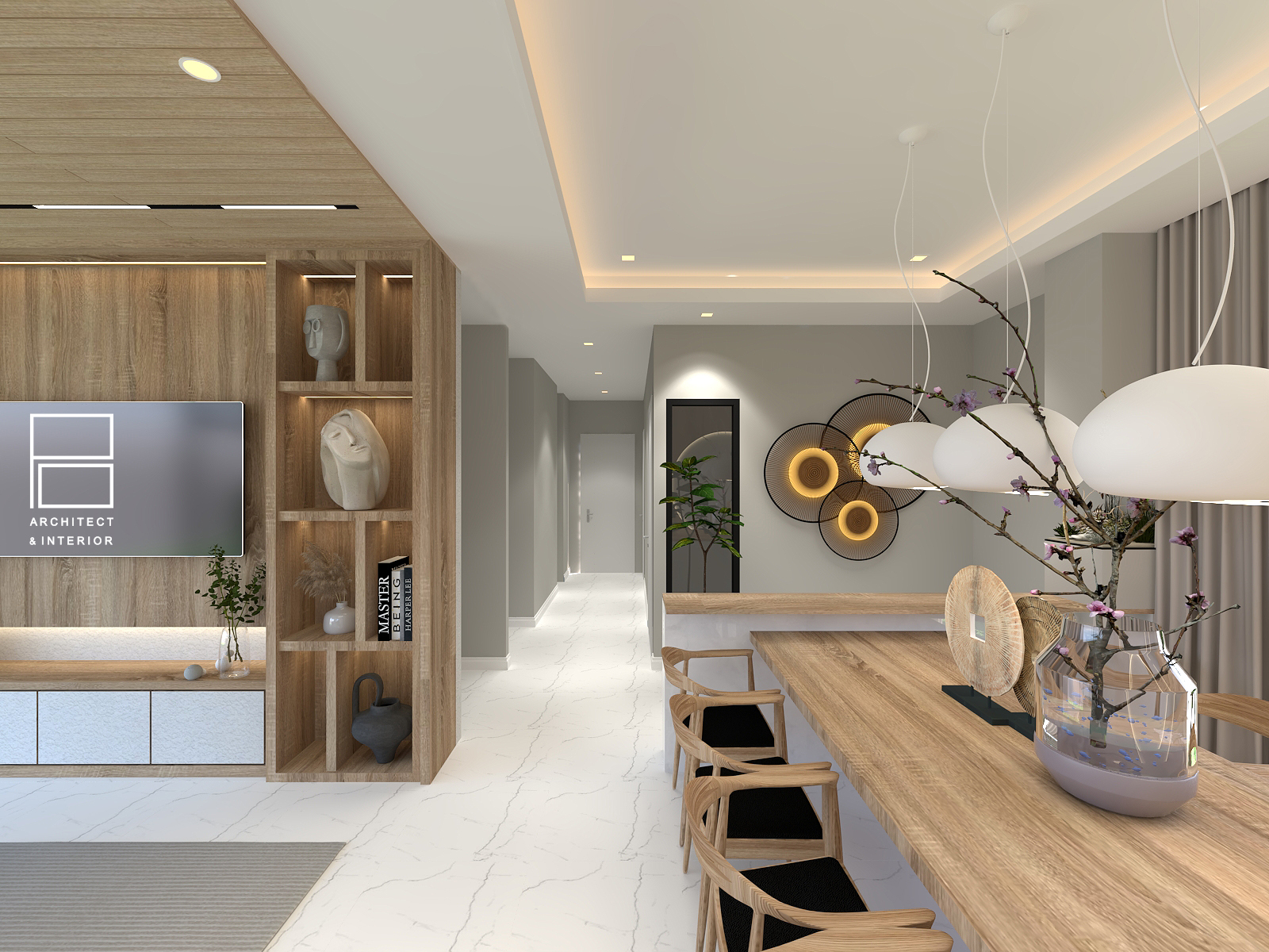 8 Living room - Modern Japanese