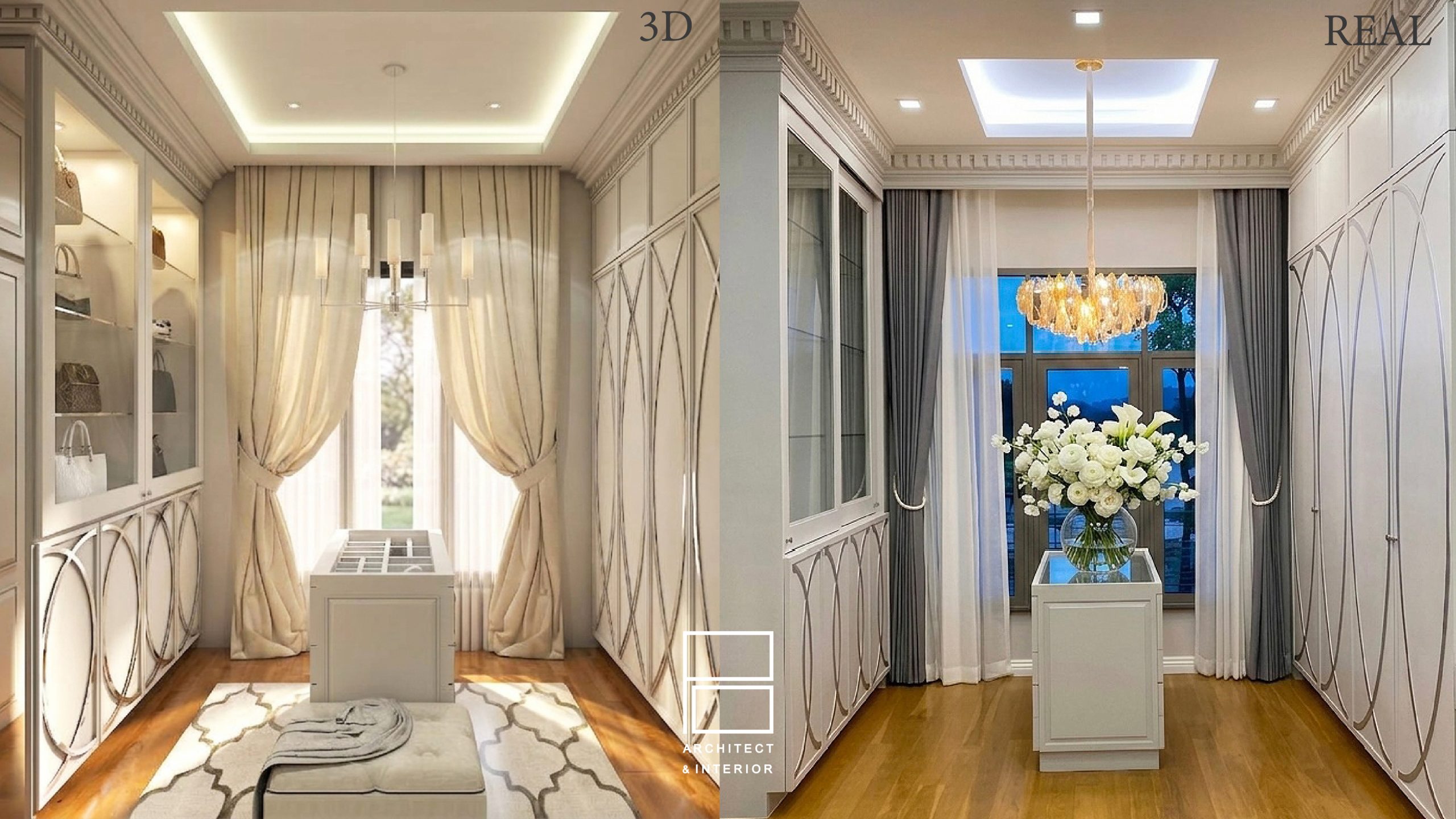 Walk-in closet - Modern luxury